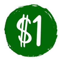 will go to $1